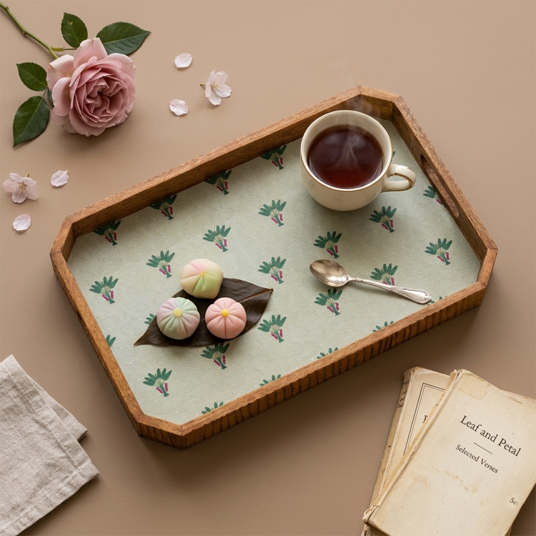 Palm Grove Rectangular Tray