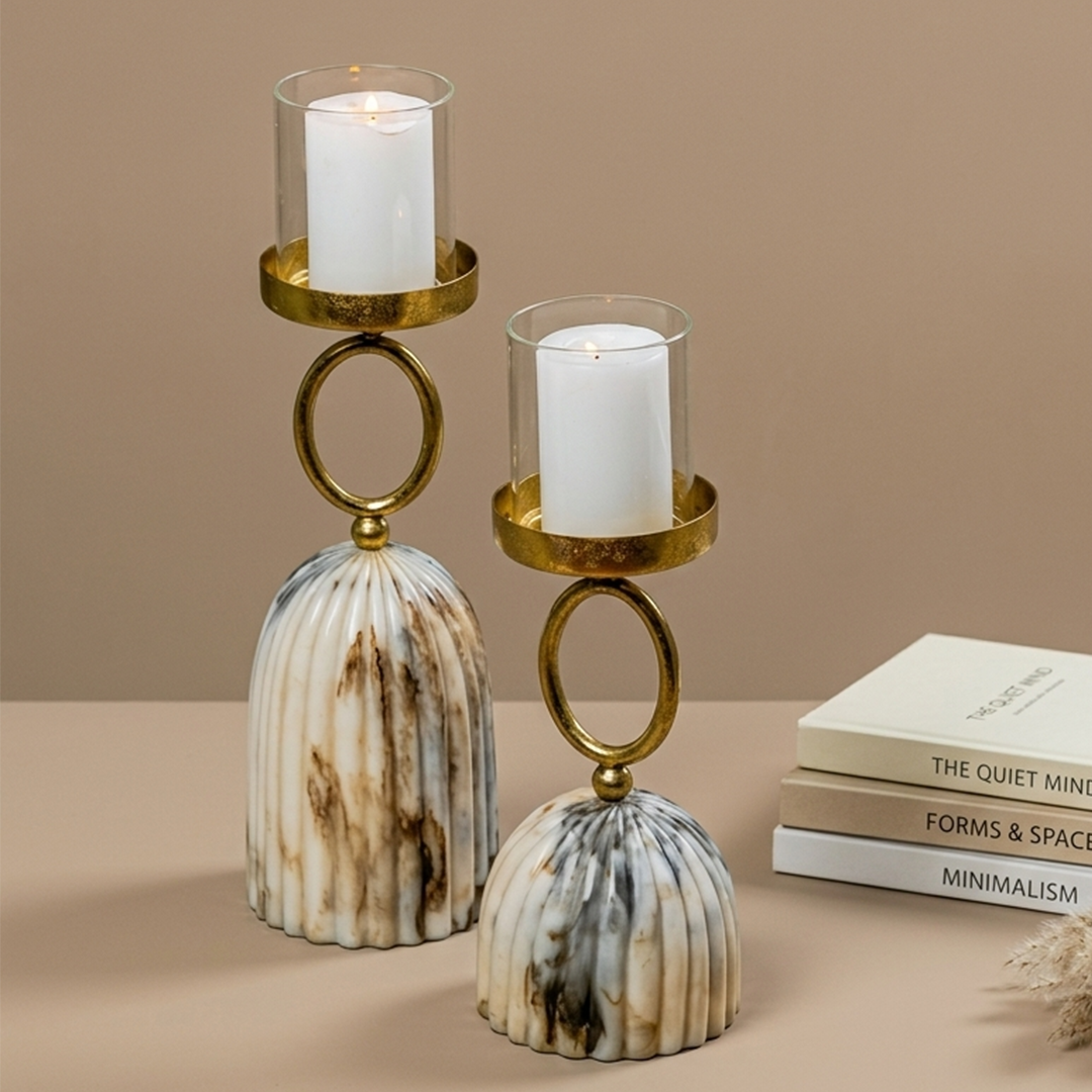 Marbella Ring Candle Holders – Set of 2