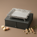 Regal Silver Filigree Tray
