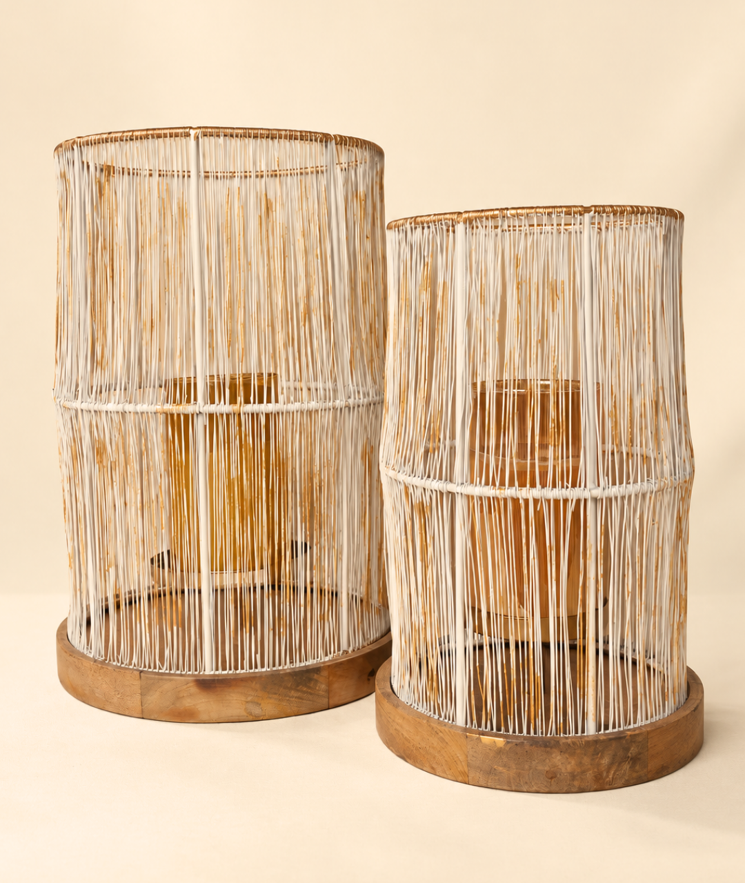 Silken Glow Lantern — Set of 2