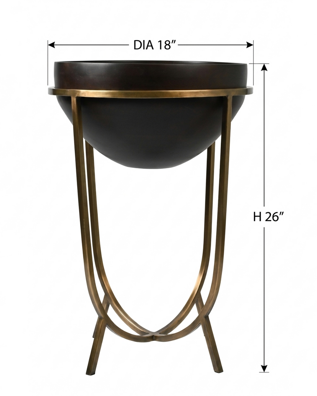 Auric Loop Accent Table