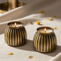 Kumbha' Brass Fluted Votive Candles