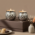 Chrome Votive Candles