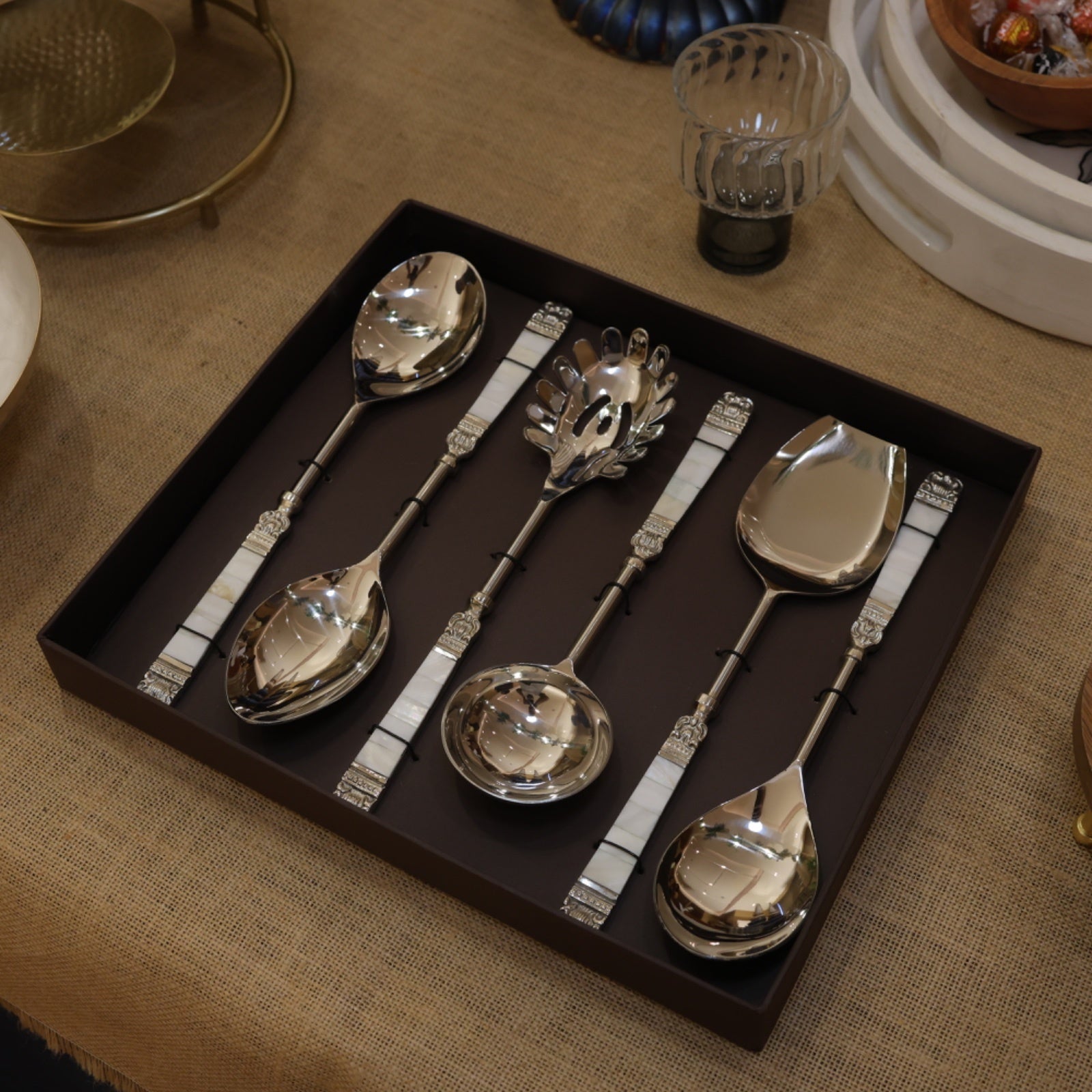 Pearlina Serving Spoon Set