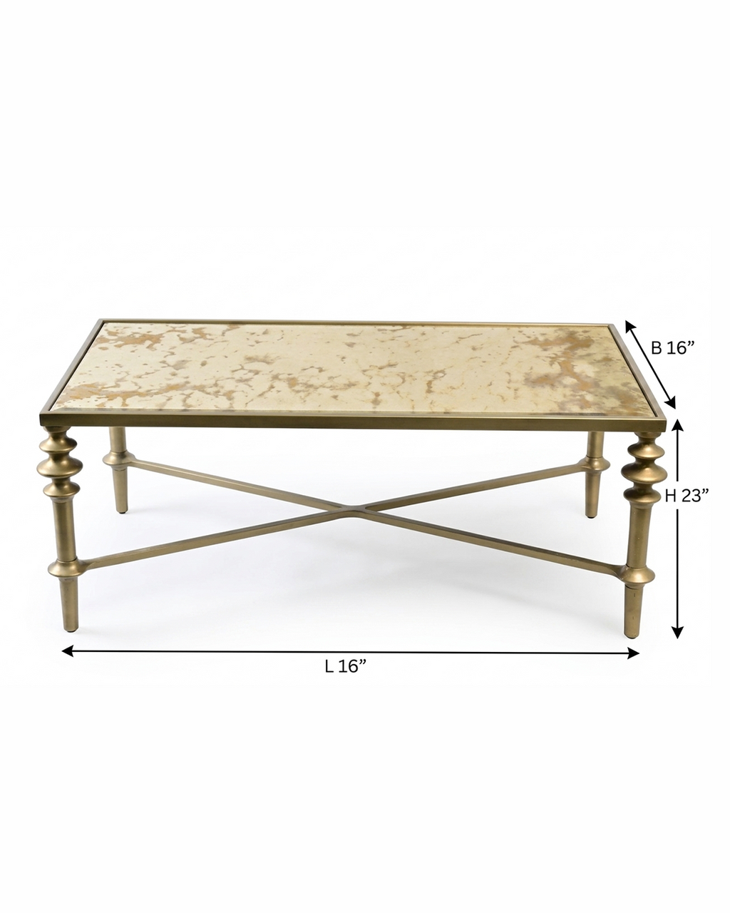Antique Mirror Center Table