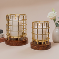 Cage Glow Candle Holders – Set of 2