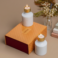 Sierra Marble Tealight Duo Set of 2