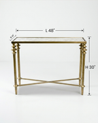 Antique Mirror Console Table