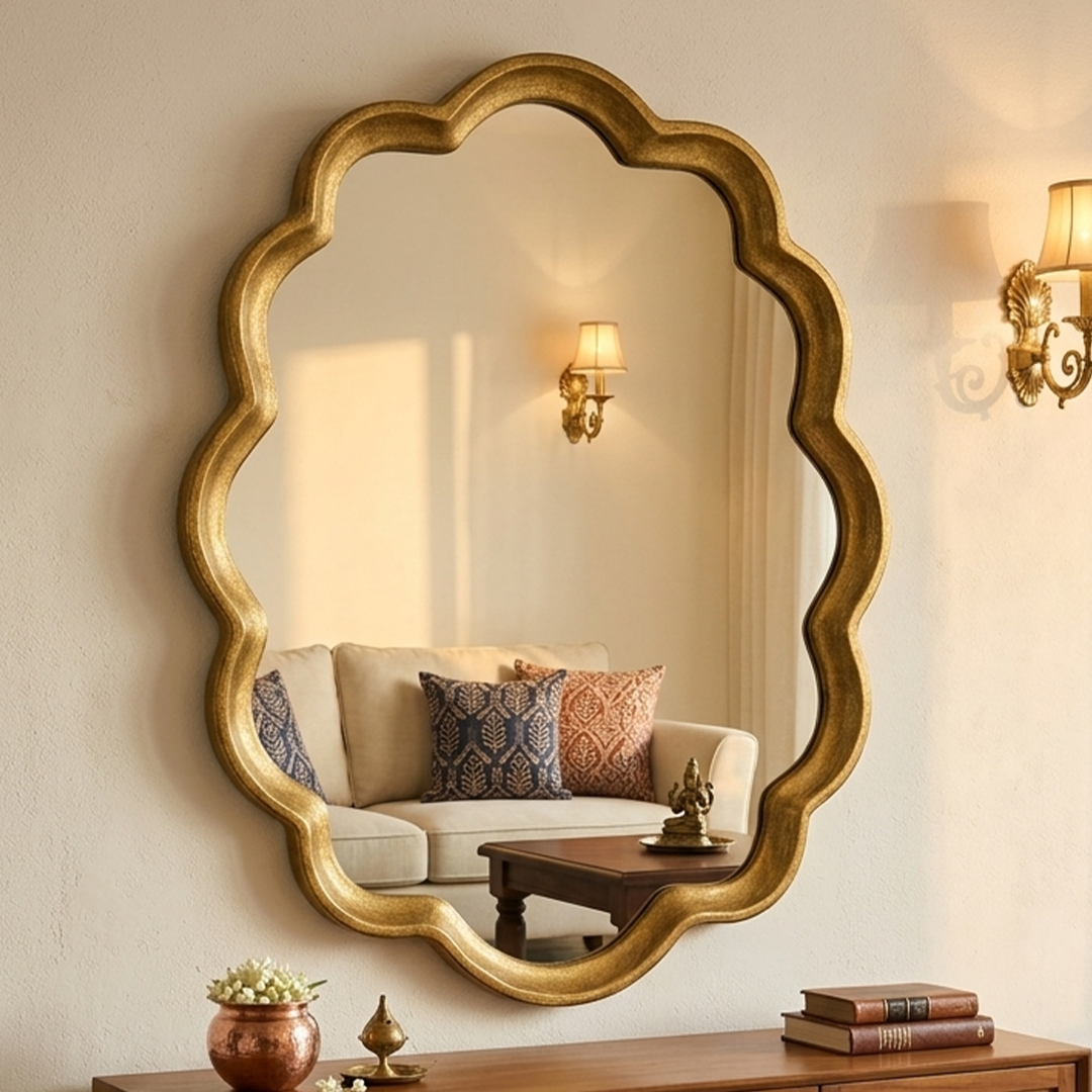 Aurelia Scallop Wall Mirror