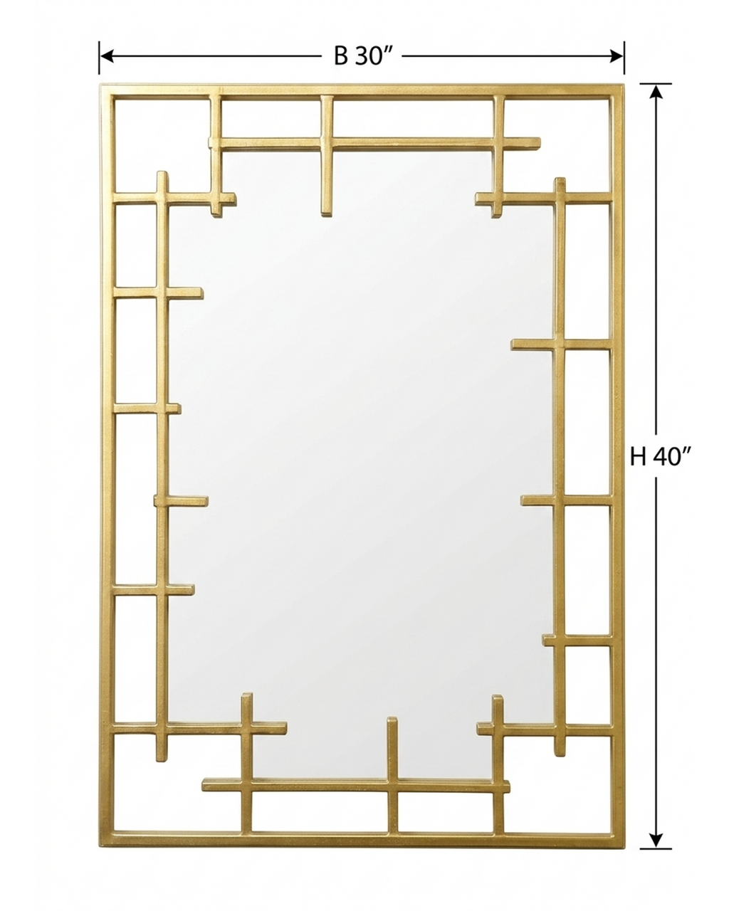 Atelier Grid Wall Mirror