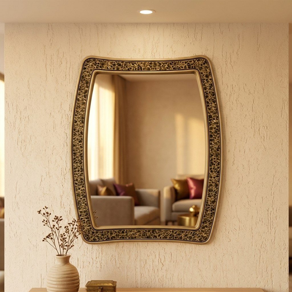 Verdant Aura Wall Mirror