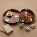 Magnolia Round Trays