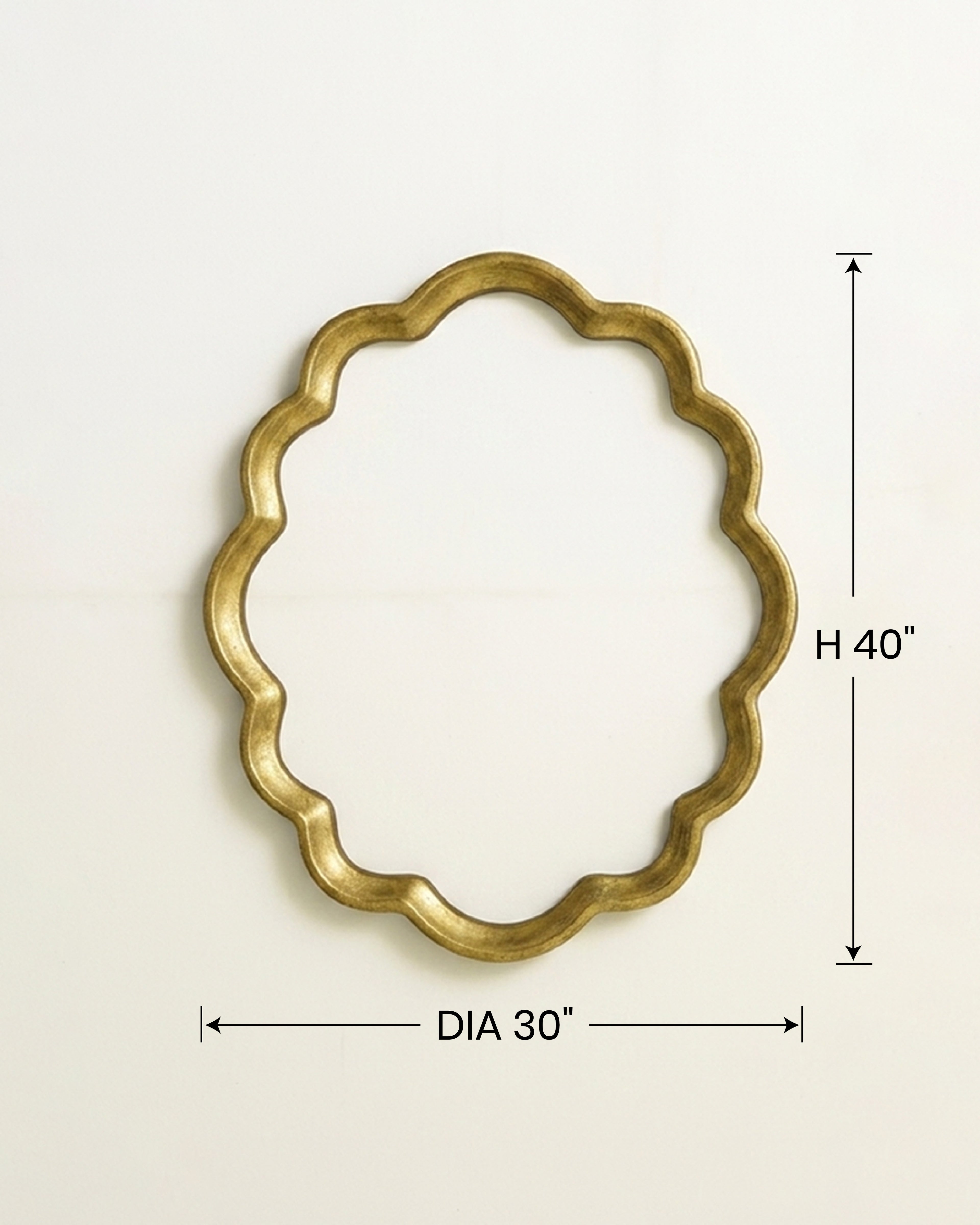 Aurelia Scallop Wall Mirror