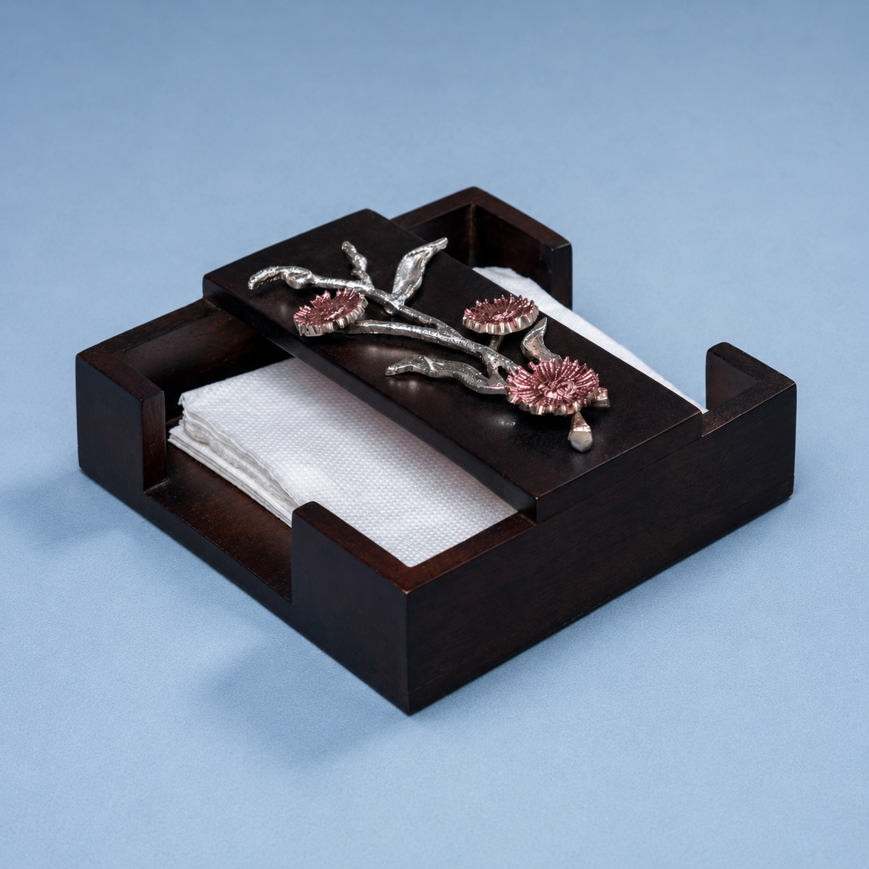Bloom Noir Napkin Holder