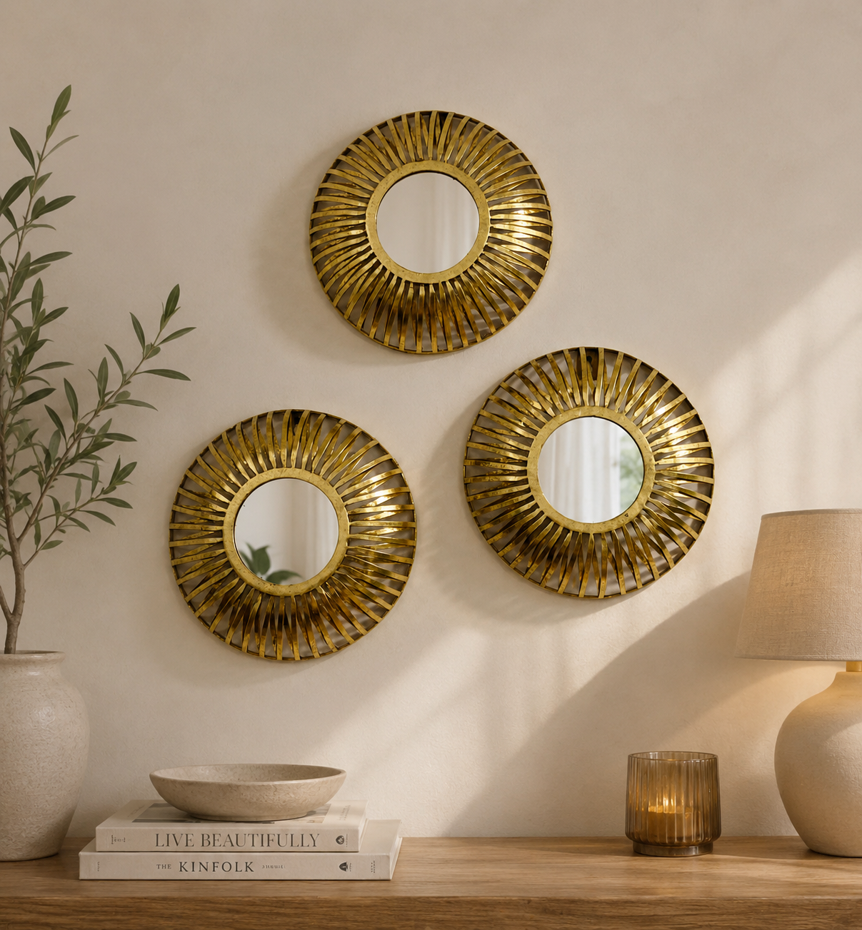 Elliptical Wall Art – Set of 3