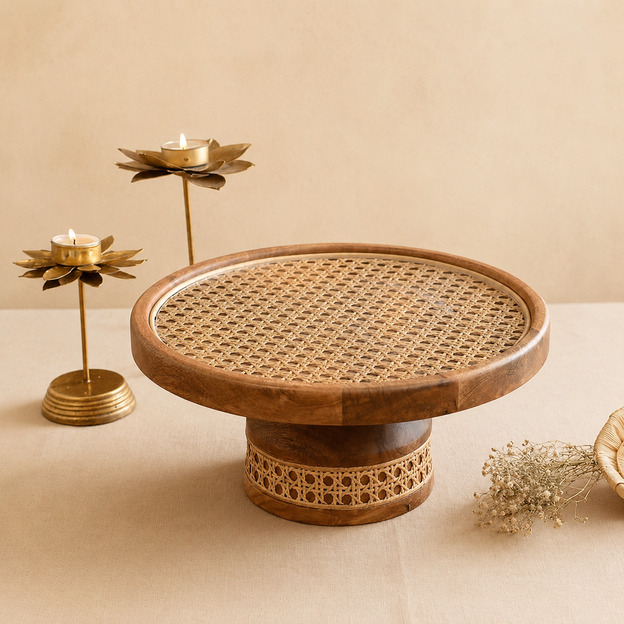 Woven Cake Stand