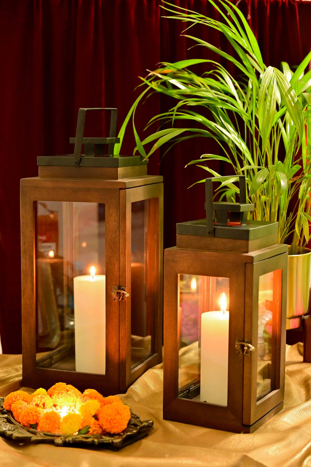 Blaze Candle Stand – Set of 2
