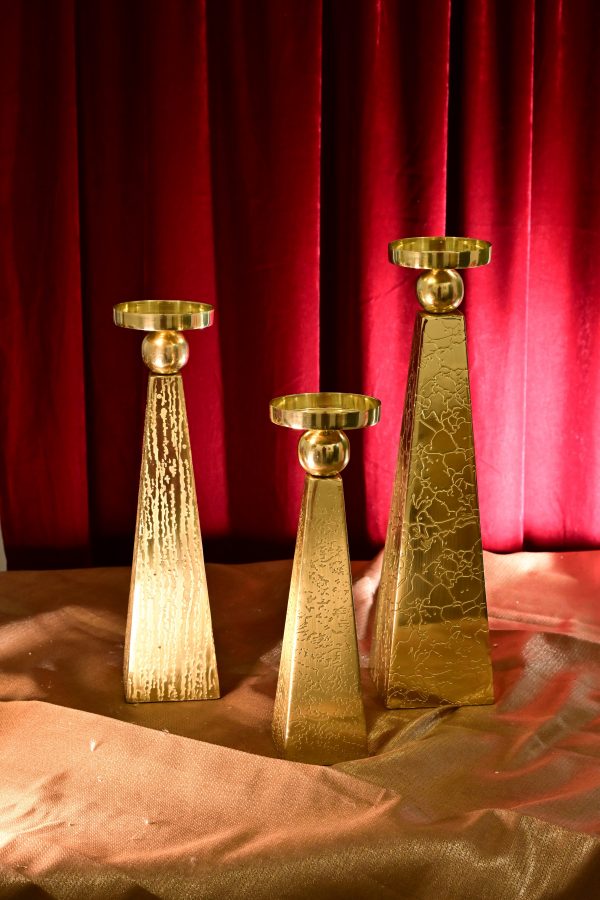 Luminous Candle Stand – Set of 3