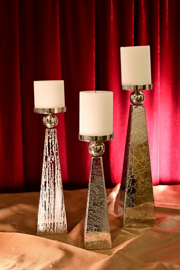 Luminous Candle Stand – Set of 3