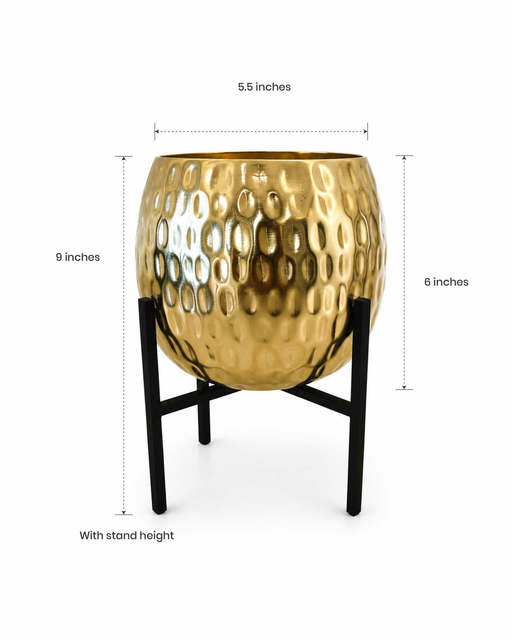 Aurelia Hammered Planter