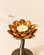 Lotus Candle Stand — Set of 2