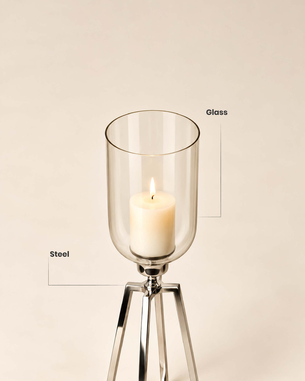 Sterling Candle Holder