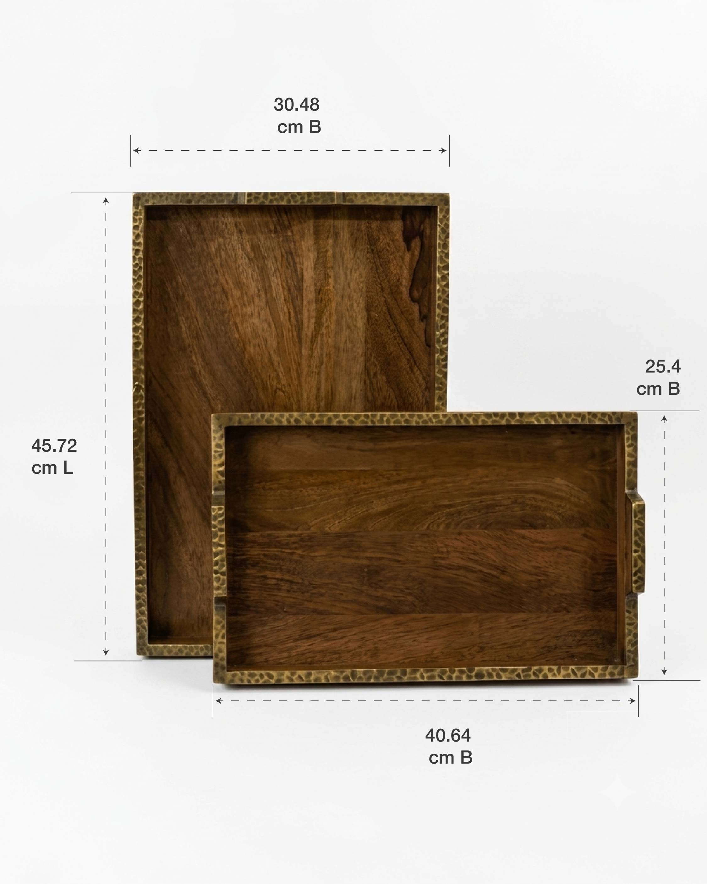Oppulent Oak Tray