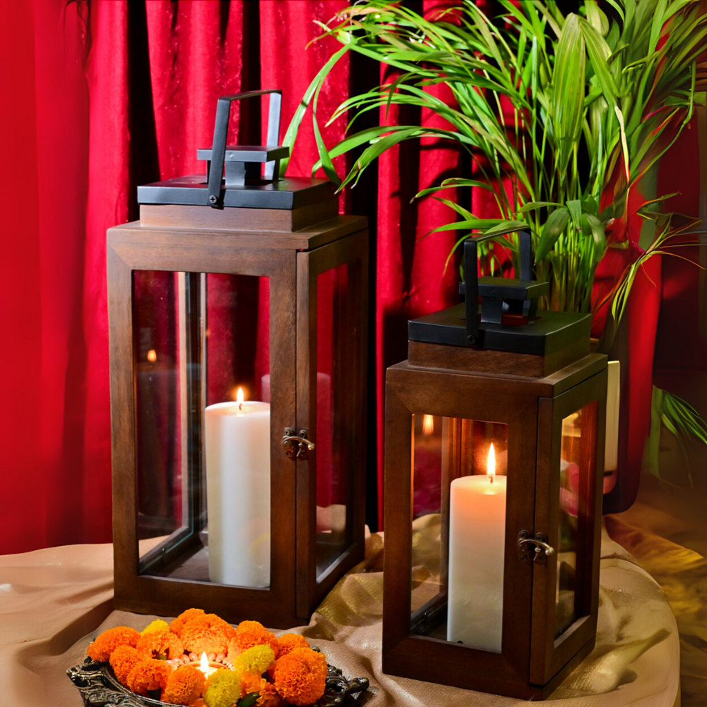 Blaze Candle Stand – Set of 2