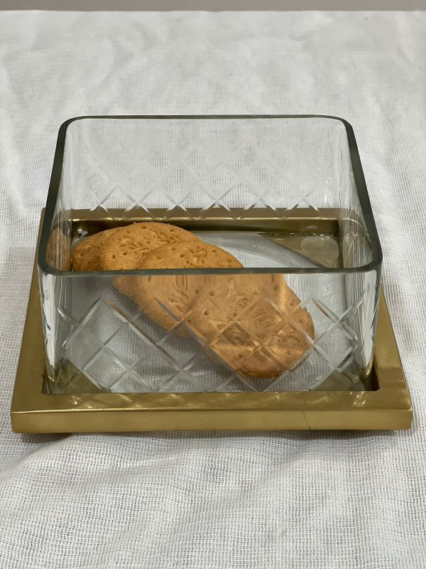 Vintage Serving Bowl with Lid