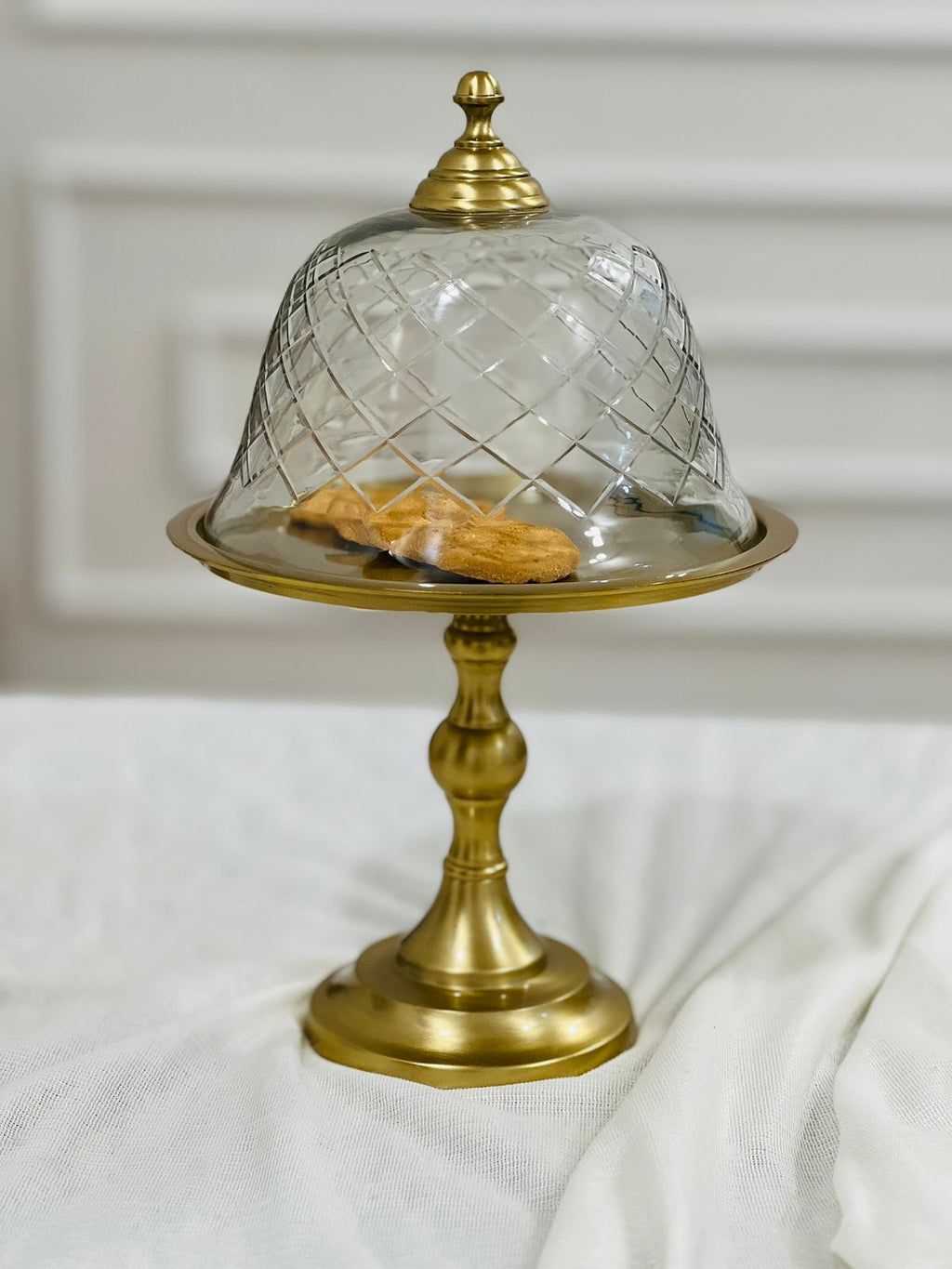 Vintage Cake Stand with Dome