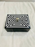 Monochrome decorative box