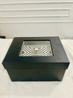 Monochrome decorative box