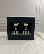 Monochrome Nut Bowls – Set of 2