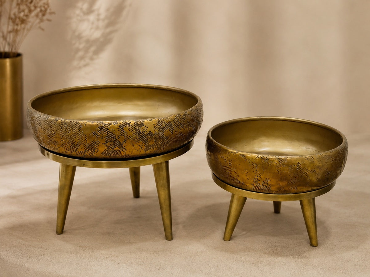 Arden Brass Urli