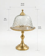 Vintage Cake Stand with Dome