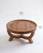 Tri Woven Cake Stand