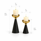 Eclipse Candle Stands – Set of 2