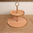 Noir Two Tier Cake Stand