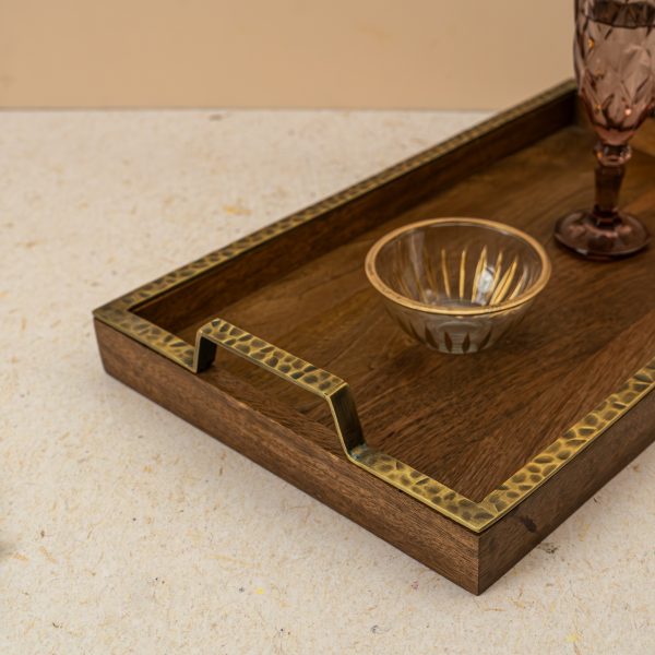 Oppulent Oak Tray
