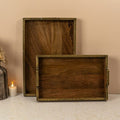 Oppulent Oak Tray