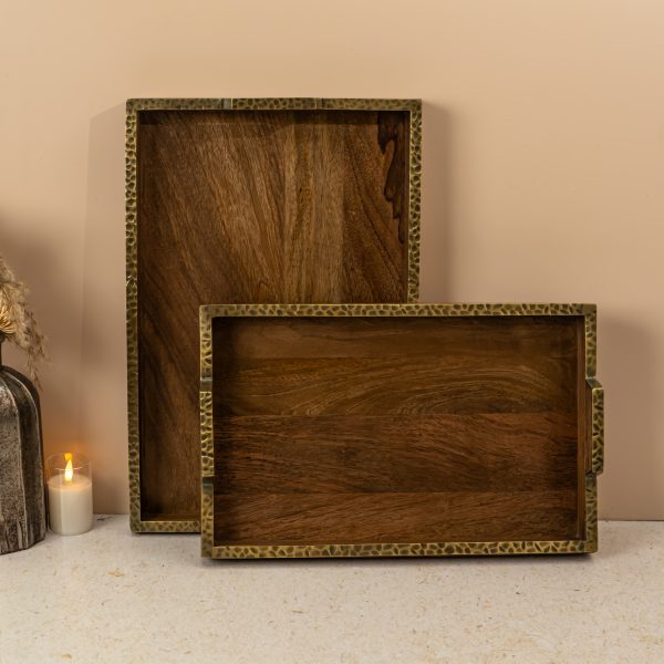 Oppulent Oak Tray