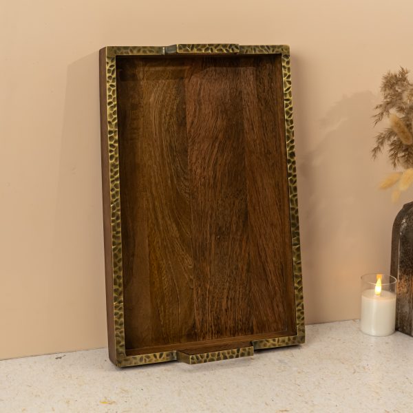 Oppulent Oak Tray