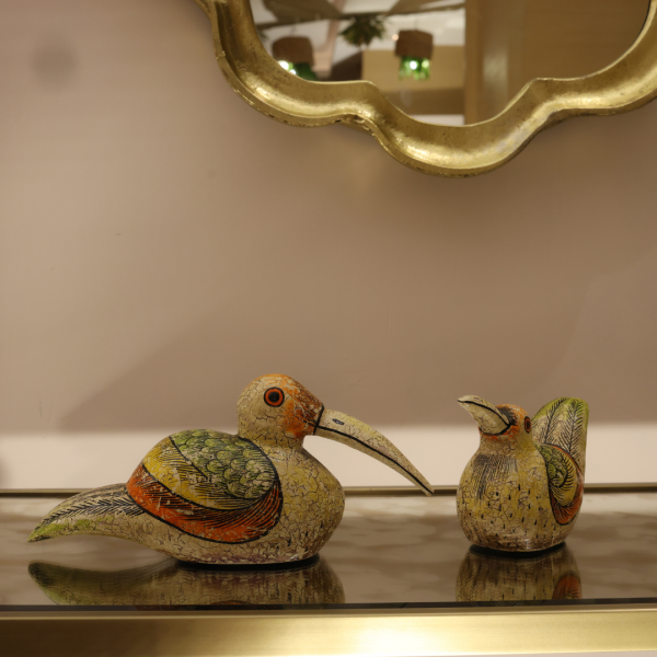 Rustic wood peckers – Set of 2