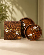 Magnolia Round Trays