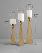 Luminous Candle Stand – Set of 3