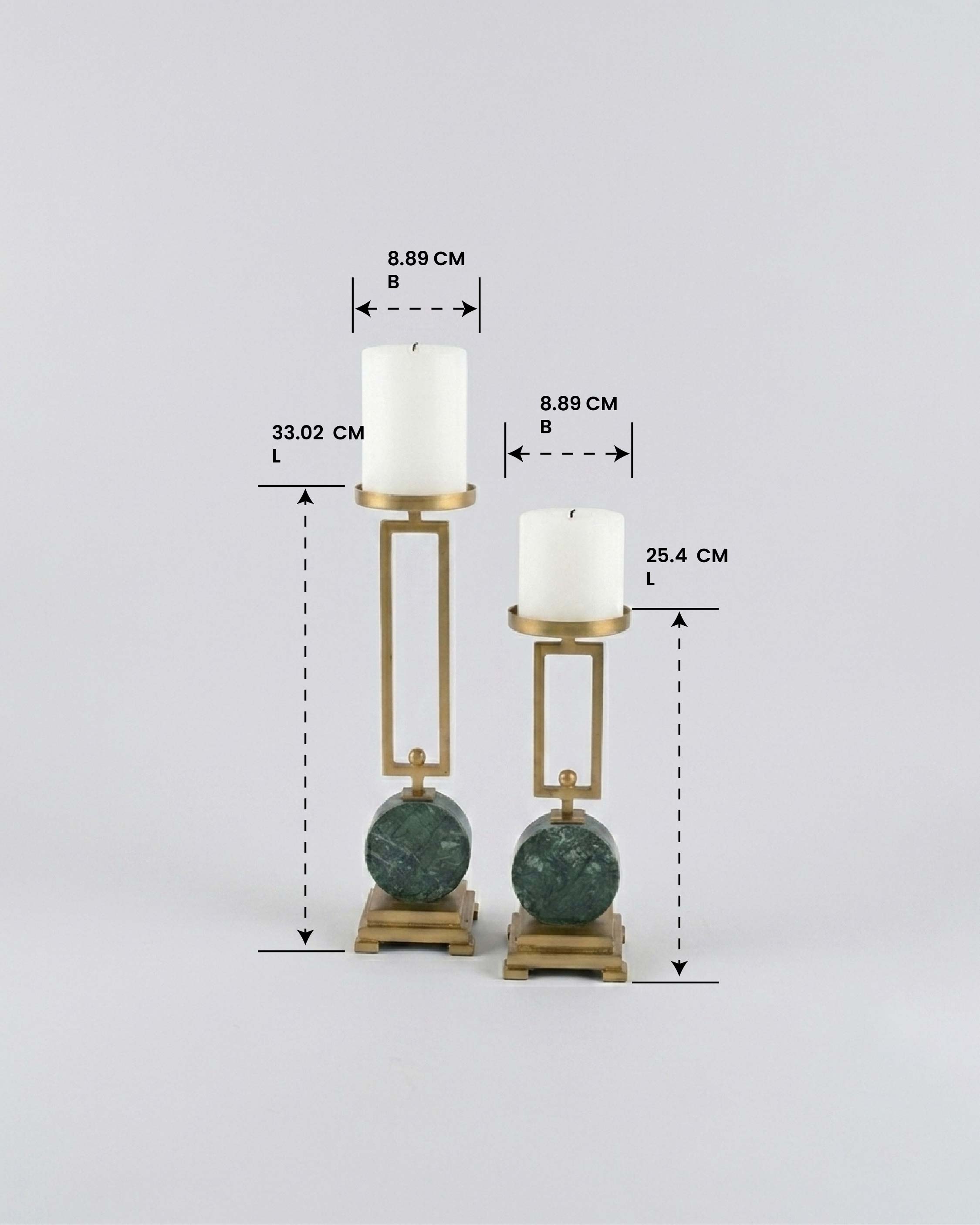 Imperial Candle Stand – Set of 2