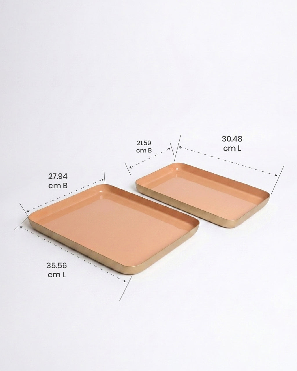 Noir Serving platter – Set of 2